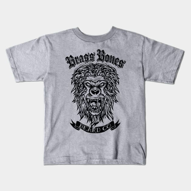 Squatches Own (black print) Kids T-Shirt by Brass_Bones_Beard_Co